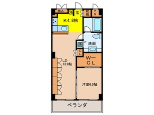 スクエア名駅南の物件間取画像